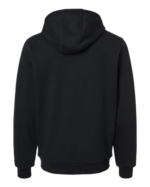Men's Heritage Grid Fleece-Lined Full-Zip Hooded Sweatshirt – Back
