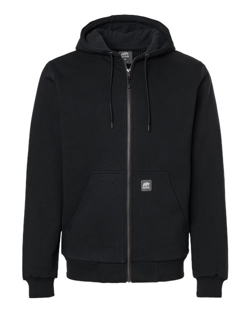 Men's Heritage Grid Fleece-Lined Full-Zip Hooded Sweatshirt – Front