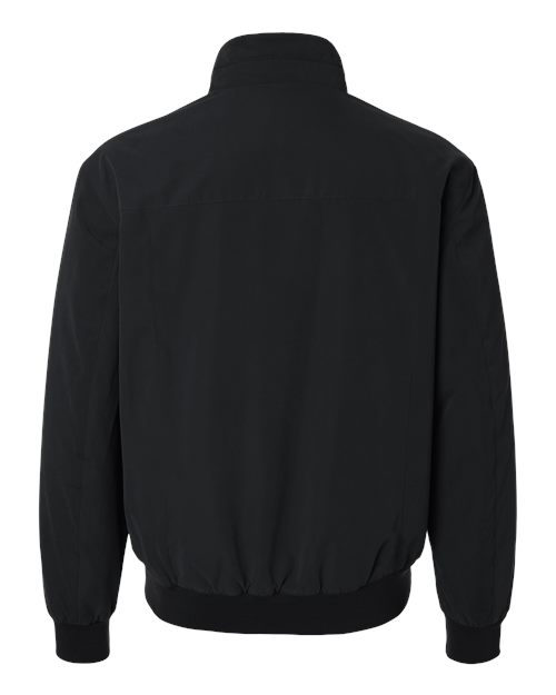 Men's Fleece Lined Microfiber Bomber Jacket – Back
