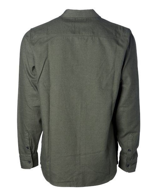 Unisex Flannel Shirt – Back