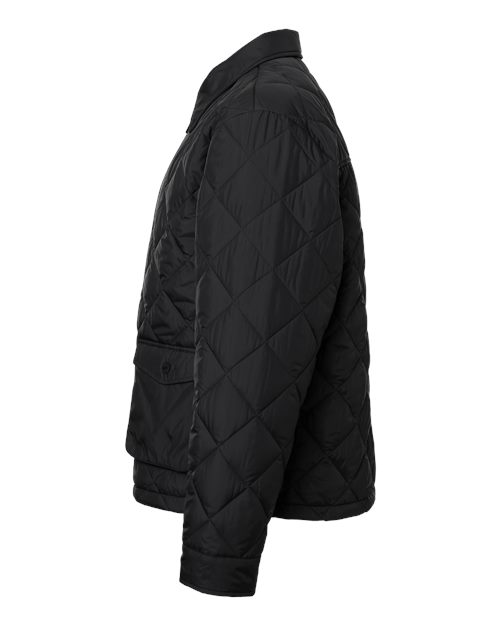 Men's Diamond Quilted Jacket – Detail