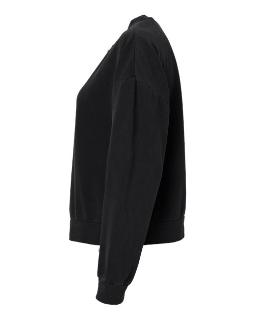 Women's California Wave Wash Sunday Crewneck Sweatshirt – Detail