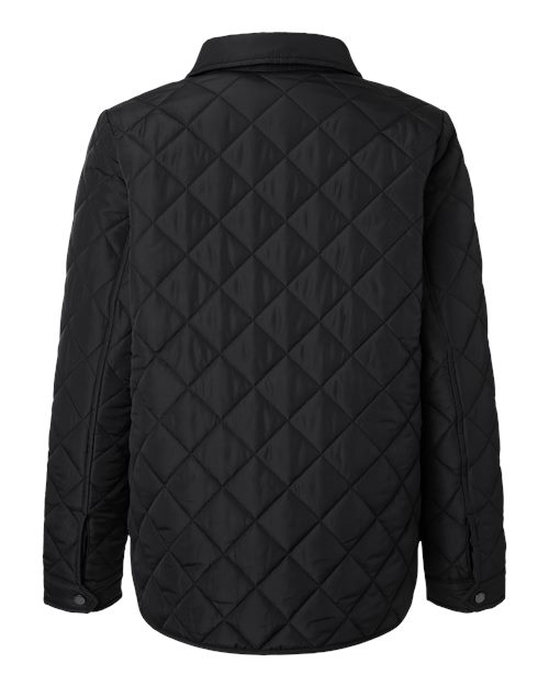 Women's Diamond Quilted Jacket – Back