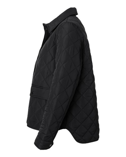Women's Diamond Quilted Jacket – Detail
