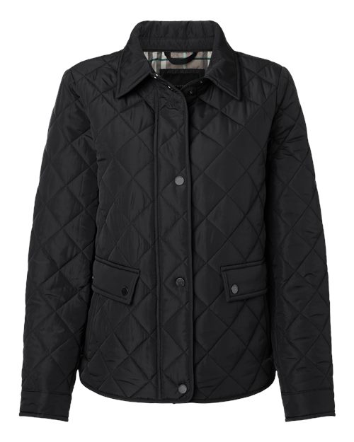 Women's Diamond Quilted Jacket – Front