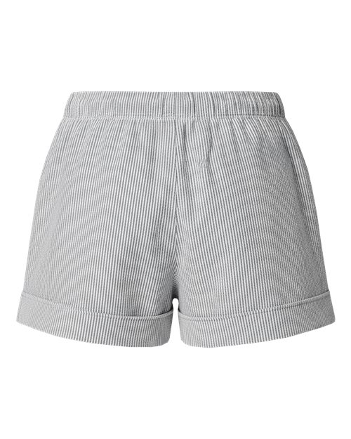 Women's Seersucker Shorts – Back