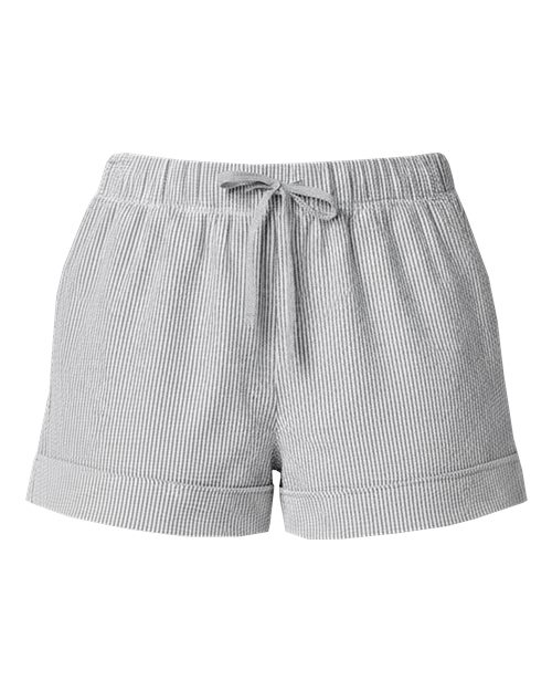 Women's Seersucker Shorts – Front