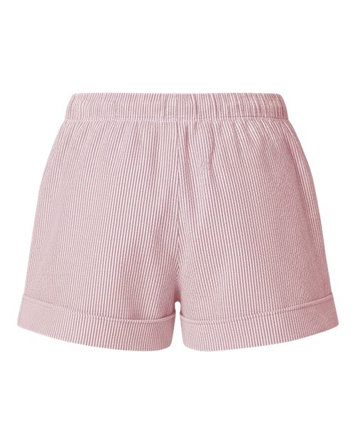Women's Seersucker Shorts – Back