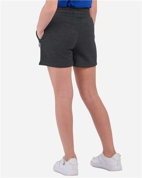 Youth Fleece Shorts – Back