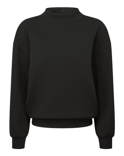 Women's Luxe Mock Neck Sweatshirt – Front