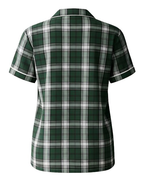 Women's Boxy Flannel Shirt – Back