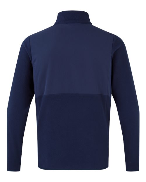 Men's Agility Panelled Fleece Full-Zip Jacket – Back