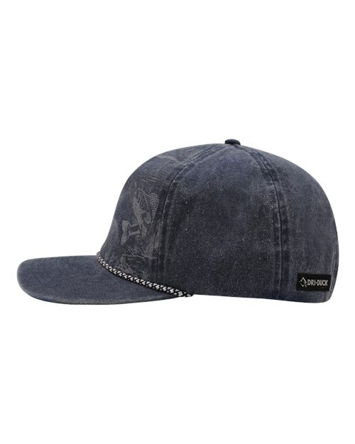 Walleye Nature Scene Cap – Detail