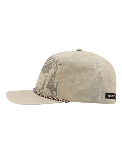 Elk Nature Scene Cap – Detail