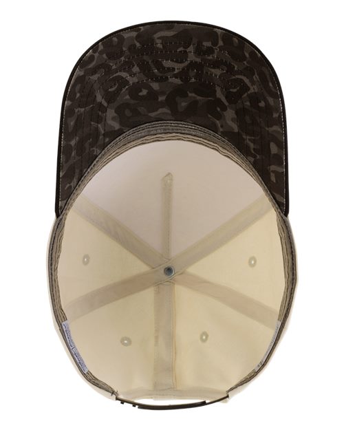 Women's Two-Tone Five-Panel Cap – Side