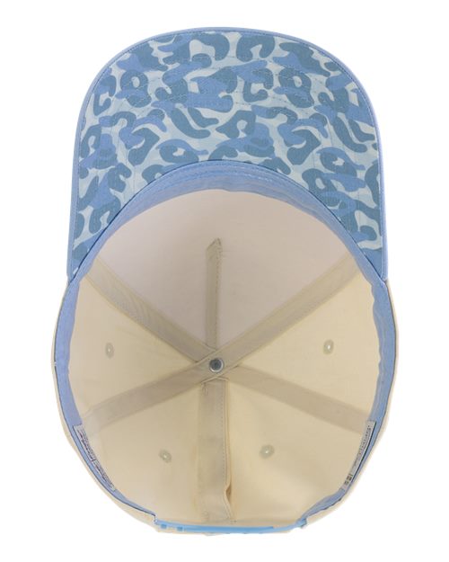 Women's Two-Tone Five-Panel Cap – Side