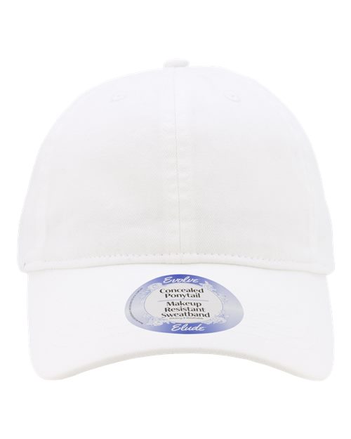 Women's Peach Twill Cap – Front