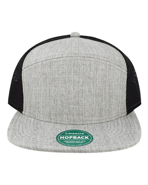 Hopback Seven-Panel Trucker Cap