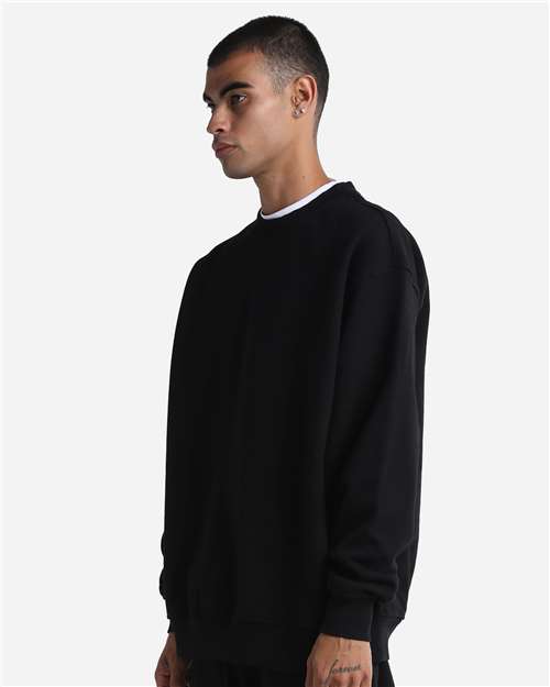 Unisex Max Heavy Garment-Dyed Crewneck Sweatshirt – Detail