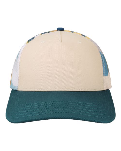 Plain Front Five-Panel Trucker Cap