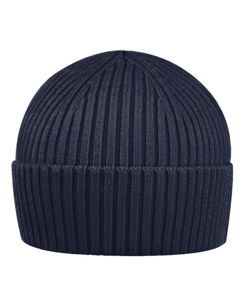Watch Ribbed Beanie – Front