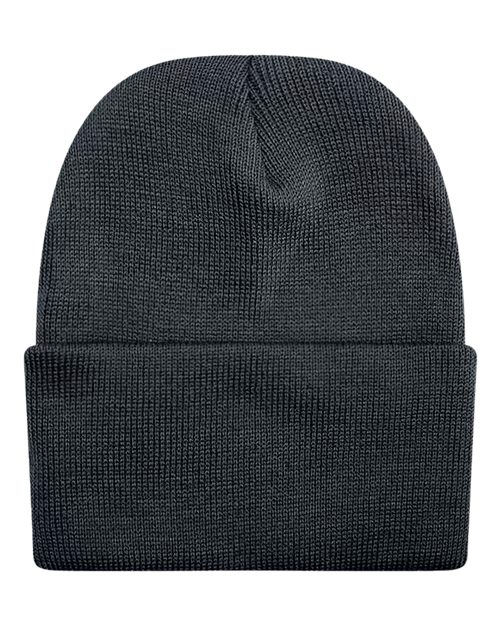 Solid Knit Ski Hat – Front