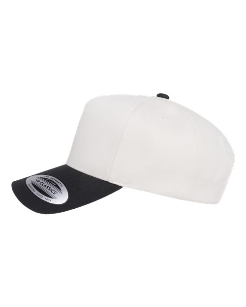 Retro Cotton Blend Snapback Cap – Detail