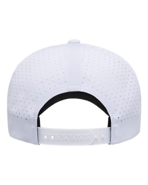 Five-Panel Perforated Rope Cap – Back
