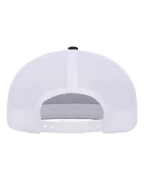 Classic Five-Panel Trucker Rope Cap – Back