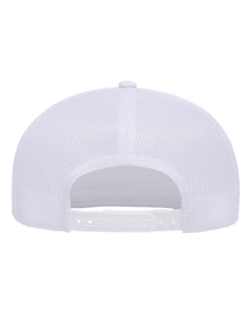 Classic Five-Panel Trucker Rope Cap – Back