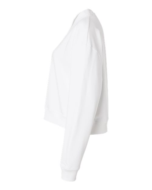 Women's French Terry V-Neck Sweatshirt – Detail