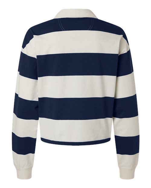 Women's Mid-Length Rugby Polo – Back