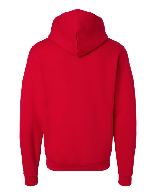 Unisex Powerblend® Contrast Color Hooded Sweatshirt – Back