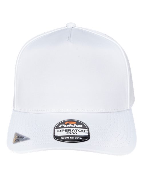 Operator Perforated Five-Panel Cap – Front