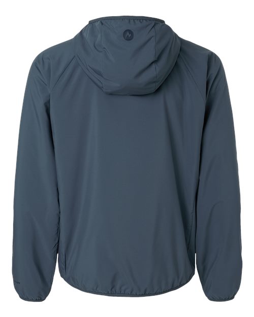 Men's Aerothermal Soft Shell Hooded Jacket – Back