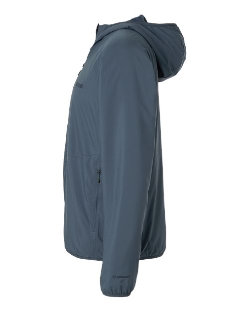 Men's Aerothermal Soft Shell Hooded Jacket – Detail