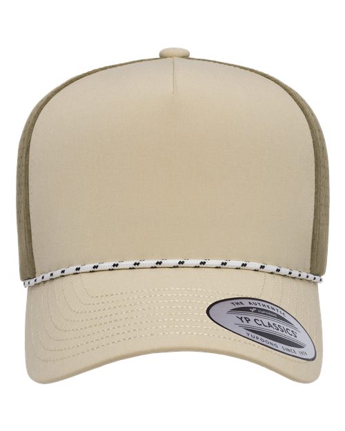 Five-Panel Perforated Rope Cap
