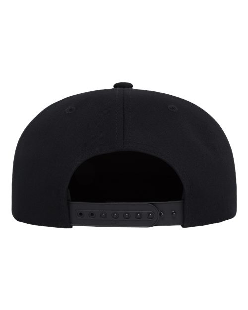 Lightly Structured Five-Panel Rope Cap – Back
