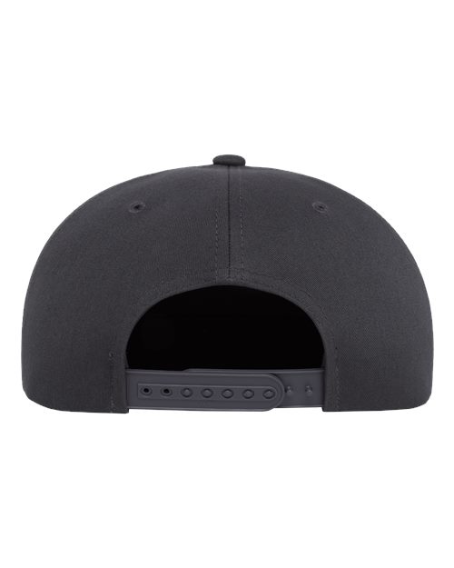 Lightly Structured Five-Panel Rope Cap – Back