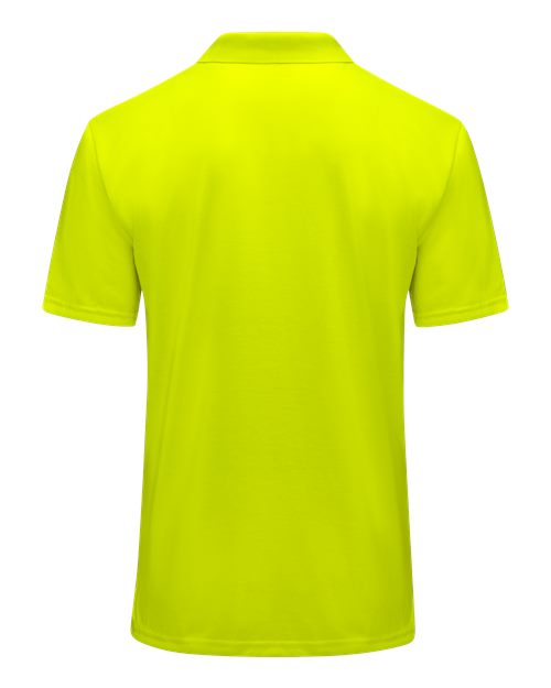 Men's Enhanced Visibility Safety Polo – Back