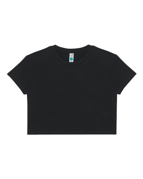 Women's Garment-Dyed Urban Cropped Tee – Front