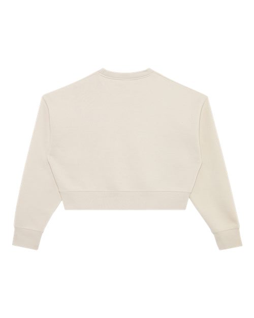 Women's Relaxed Cropped Crewneck Sweatshirt – Back