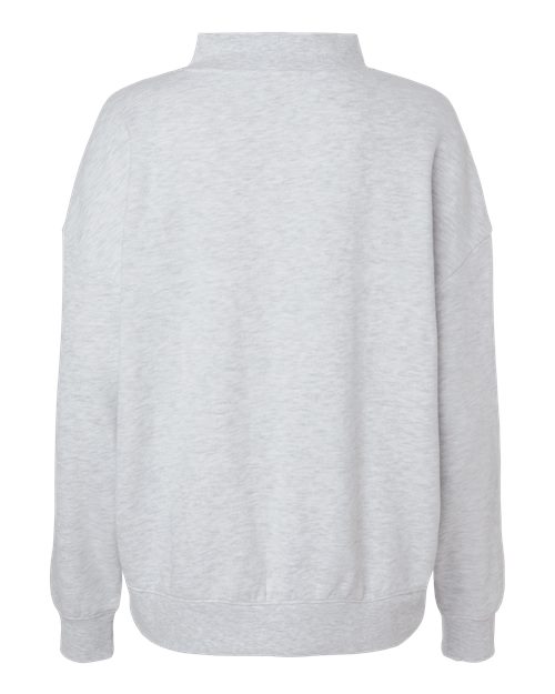 Women's Midweight Mock Neck Sweatshirt – Back