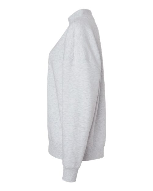Women's Midweight Mock Neck Sweatshirt – Detail