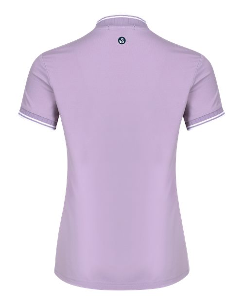 Women's Tara Tipped Polo – Back