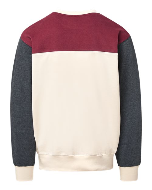 Men's Otto Colorblock Crewneck Sweatshirt – Back