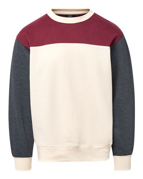 Men's Otto Colorblock Crewneck Sweatshirt – Front