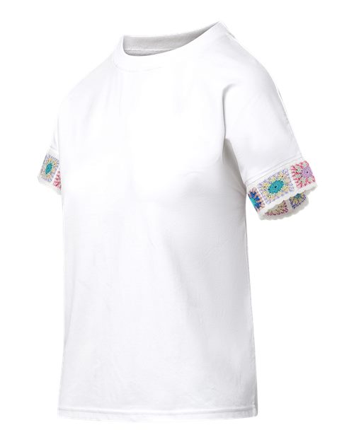 Women's Mood & Vibe™ Motif T-Shirt – Detail
