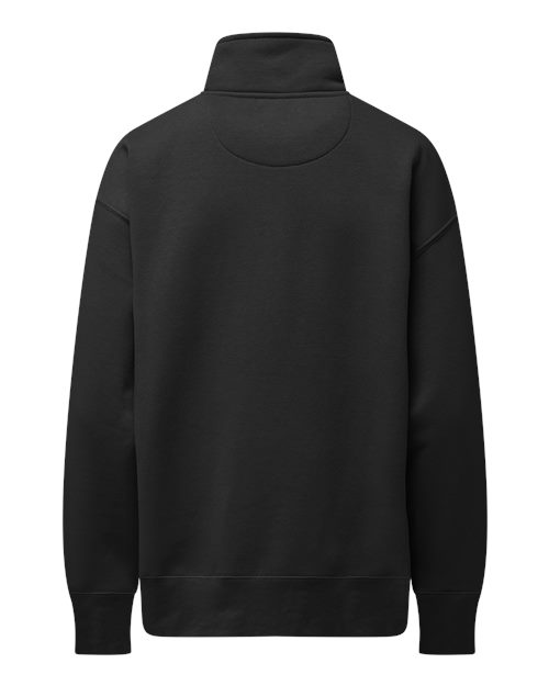 Women's Fundamental Fleece Quarter-Zip Pullover – Back
