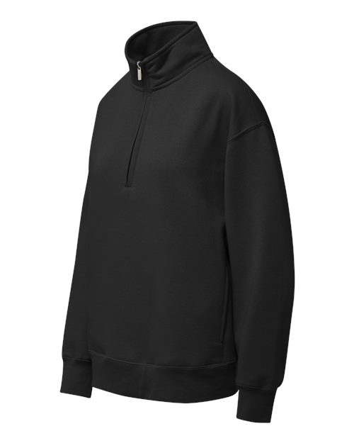 Women's Fundamental Fleece Quarter-Zip Pullover – Detail